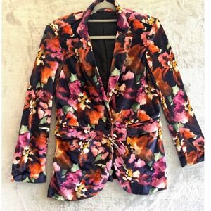 MISA Los Angeles Carine Blazer Libra Fleur Velvet Floral XS Small 2023 AFJA86110